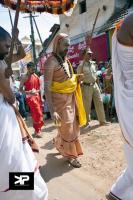 Swamiji proceeding towards the rath before Ratharohan